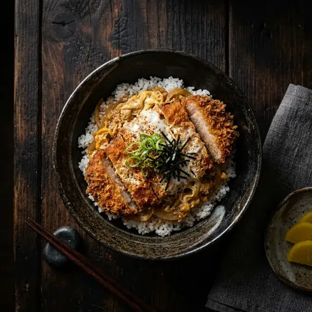 katsudon japones crujiente comida japonesa en Lima