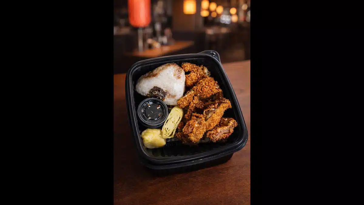 mini bento tonkatsu comida japonesa Lima