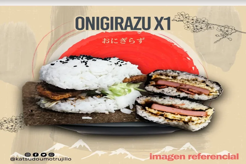Onigiarazu Honey Buta — onigirazu con cerdo glaseado en miel agridulce japonesa